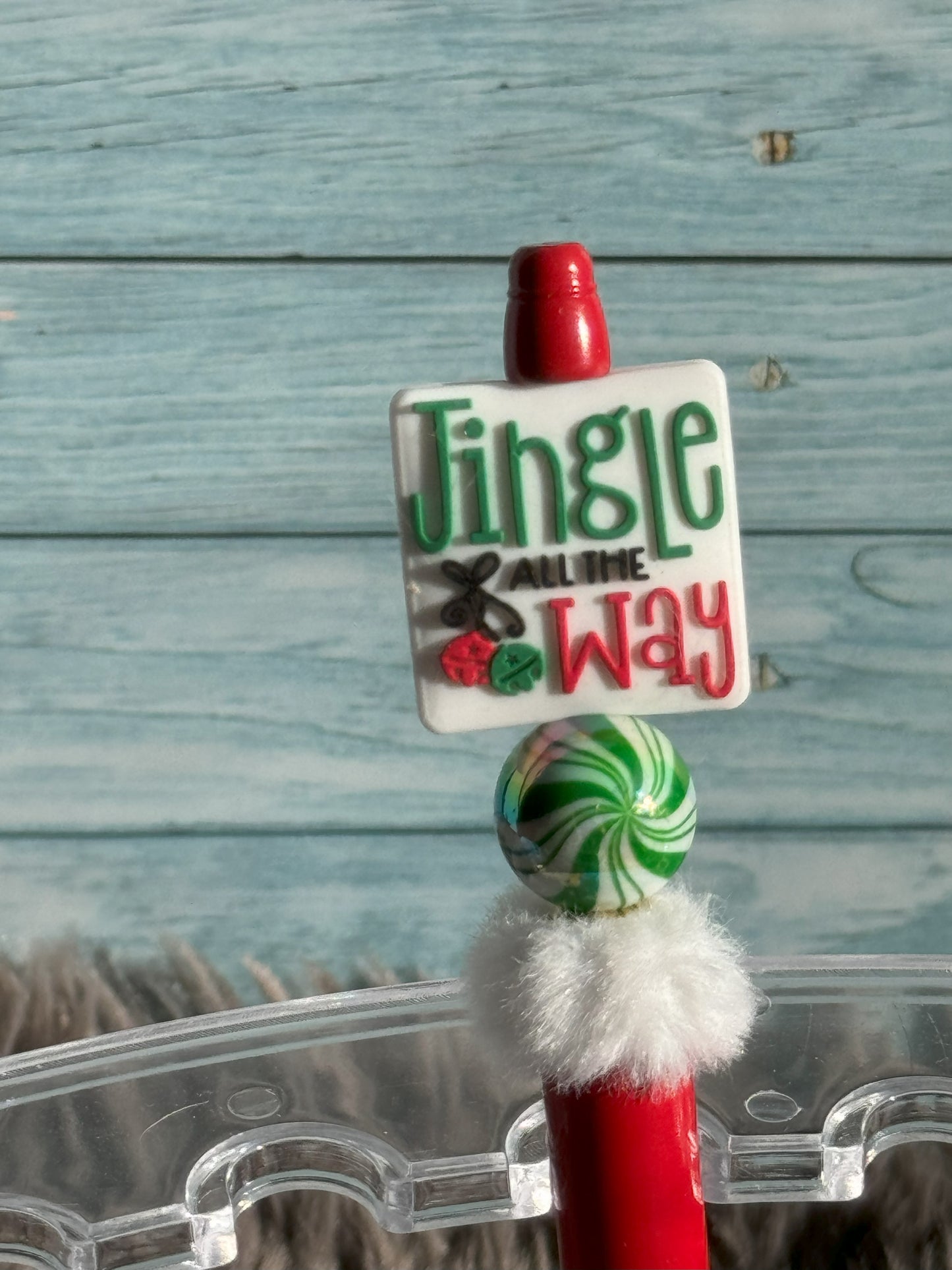 Red "Jingle All the Way" Pen