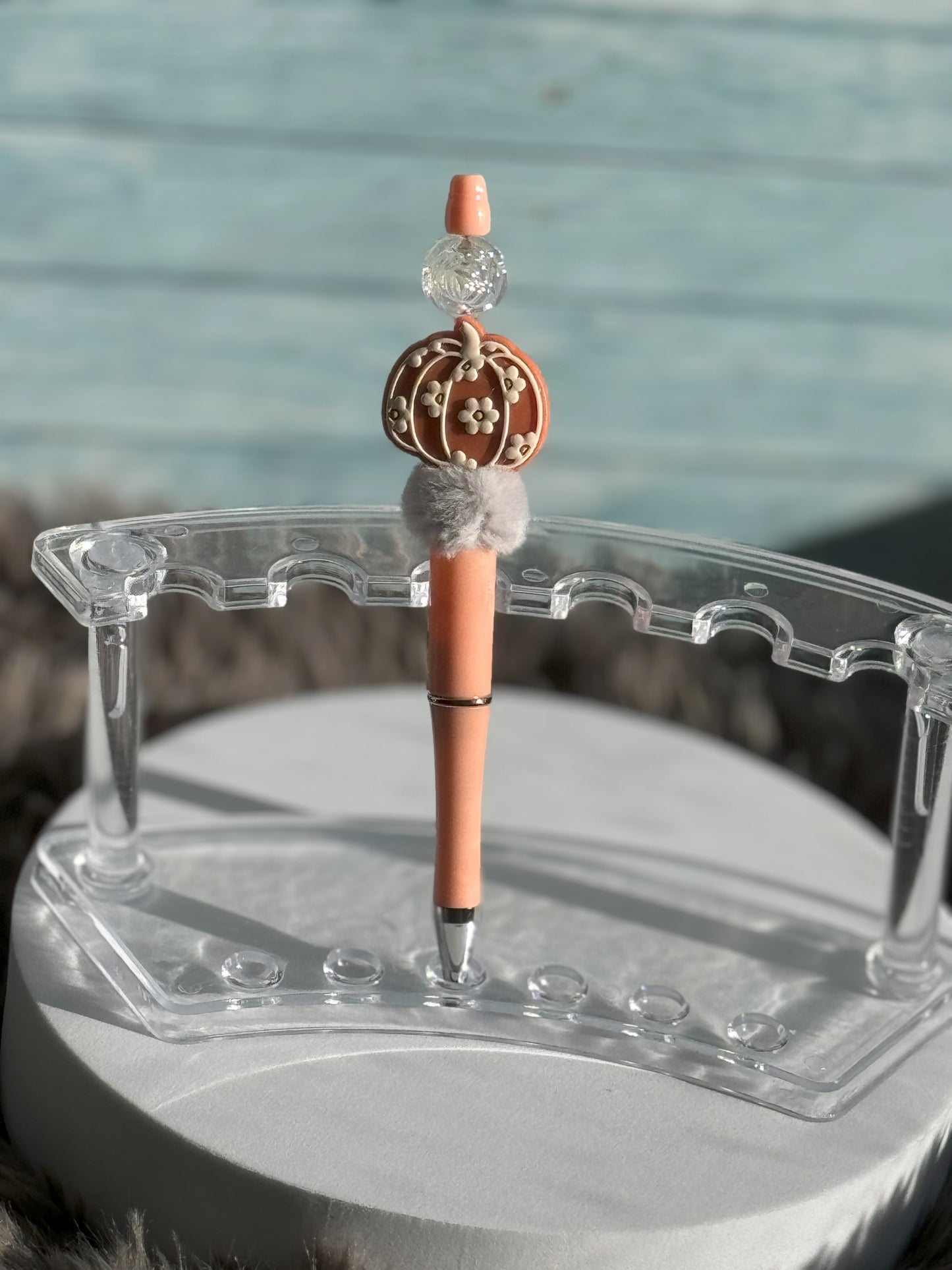 Peachy Pumpkin Pen