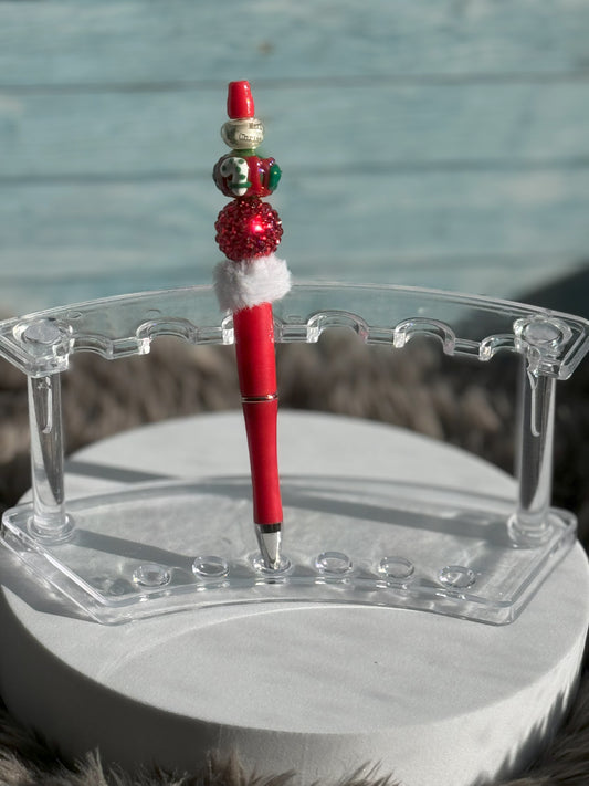 Red Christmas Pen