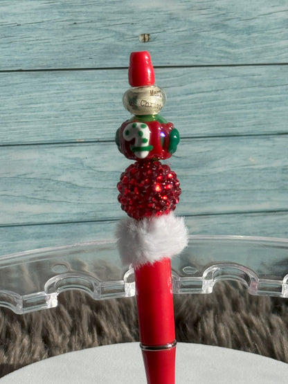 Red Christmas Pen