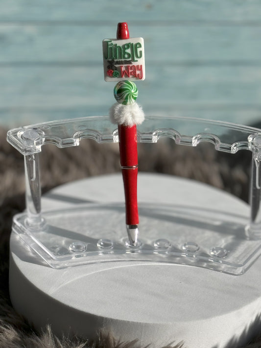 Red "Jingle All the Way" Pen