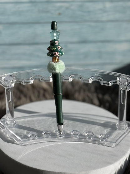 Forest Green Christmas Tree Pen