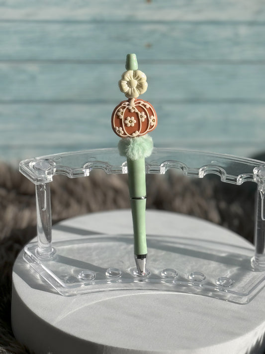 Soft Green Pumpkin Pen